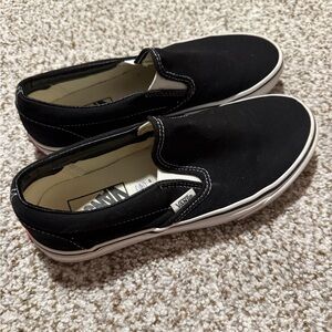 Vans Classic Black Slip-On Shoes